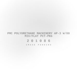 PMC Polyurethane Machinery AP-3 W/00 Mix/Flat PCT-Pkg