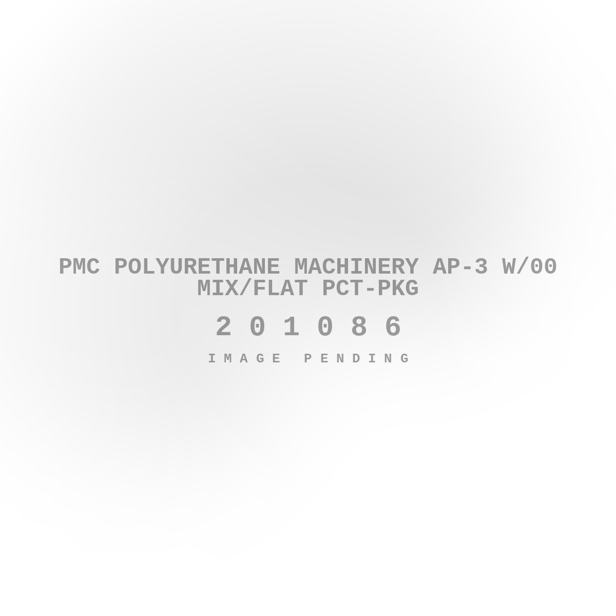 PMC Polyurethane Machinery AP-3 W/00 Mix/Flat PCT-Pkg