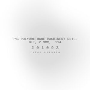 PMC Polyurethane Machinery Drill Bit, 2.9mm, .114