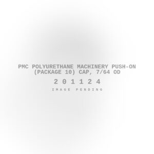 PMC Polyurethane Machinery Push-On (Package 10) Cap, 7/64 OD