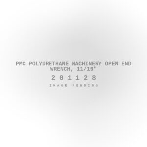 PMC Polyurethane Machinery Open End Wrench, 11/16"