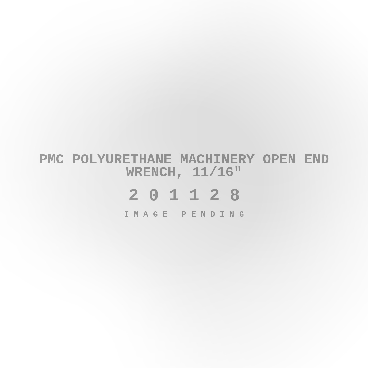 PMC Polyurethane Machinery Open End Wrench, 11/16"