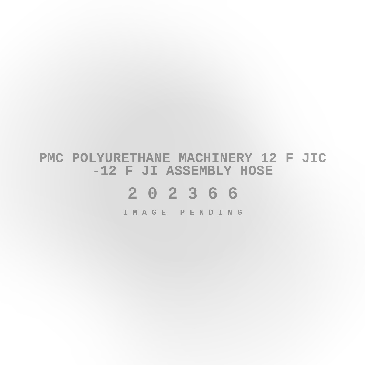 PMC Polyurethane Machinery 12 F JIC -12 F JI Assembly Hose