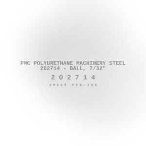 PMC Polyurethane Machinery Steel 202714 - Ball, 7/32"
