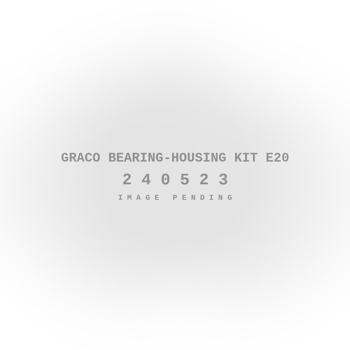 Graco Bearing-Housing Kit E20
