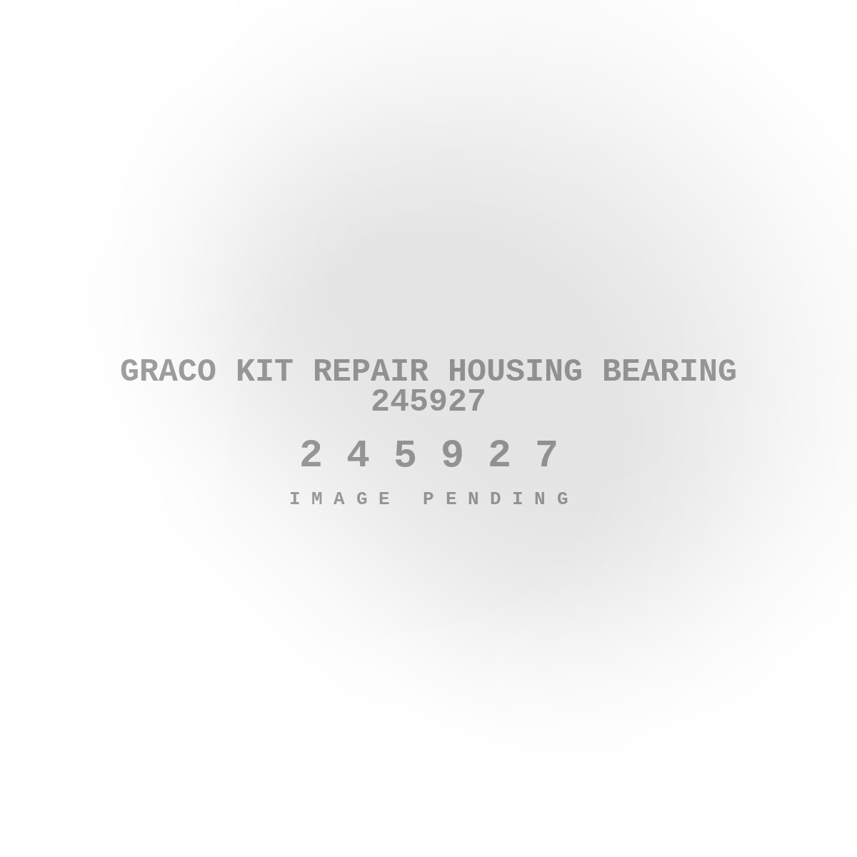 Graco Kit Repair Housing Bearing 245927