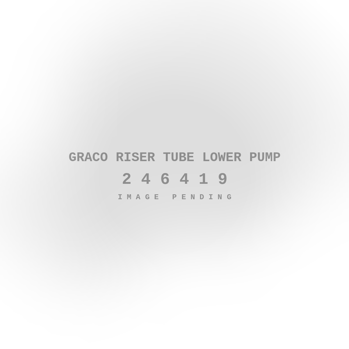 Graco Riser Tube Lower Pump