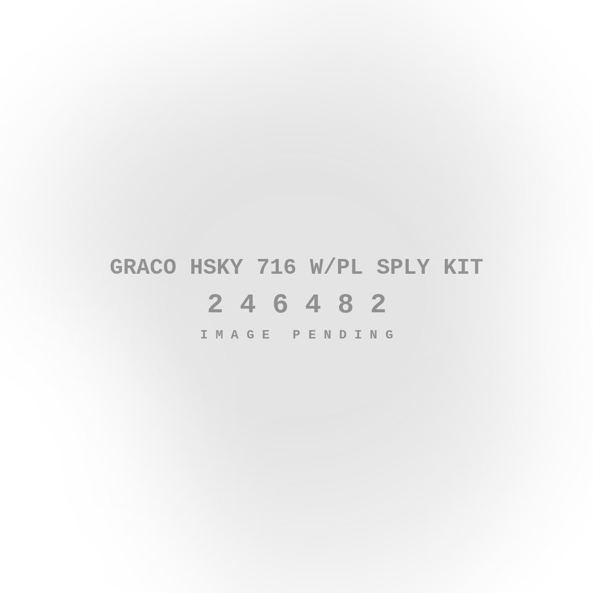 Graco Hsky 716 W/pl Sply Kit