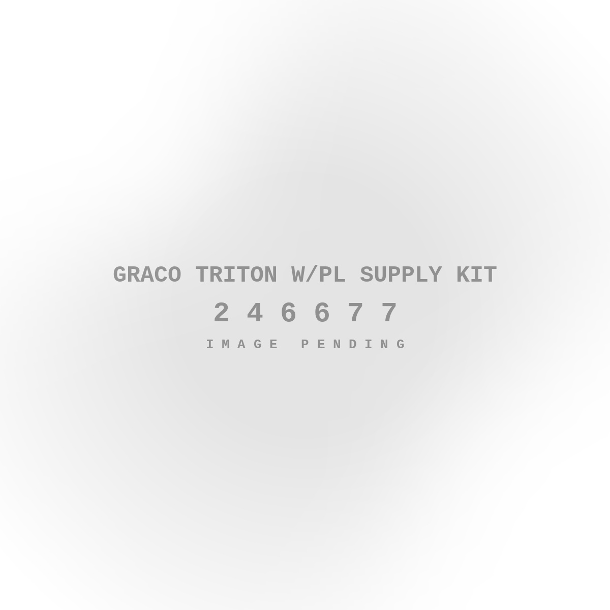 Graco Triton W/pl Supply Kit