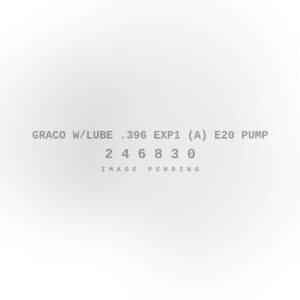 Graco W/lube .396 EXP1 (A) E20 Pump