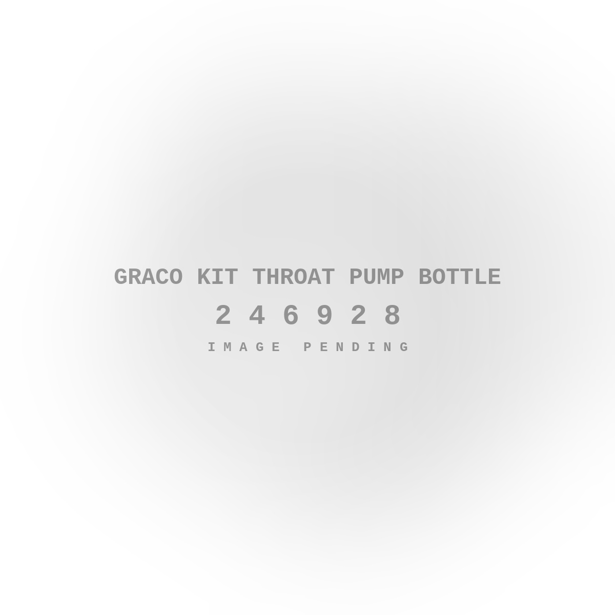 Graco Kit Throat Pump Bottle