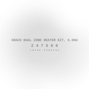 Graco Dual Zone Heater Kit, 6.0KW