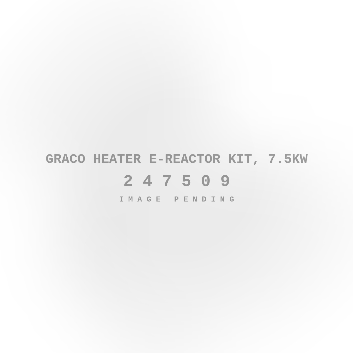 Graco Heater E-Reactor Kit, 7.5KW