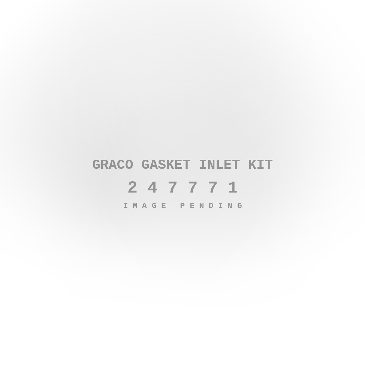 Graco Gasket Inlet Kit