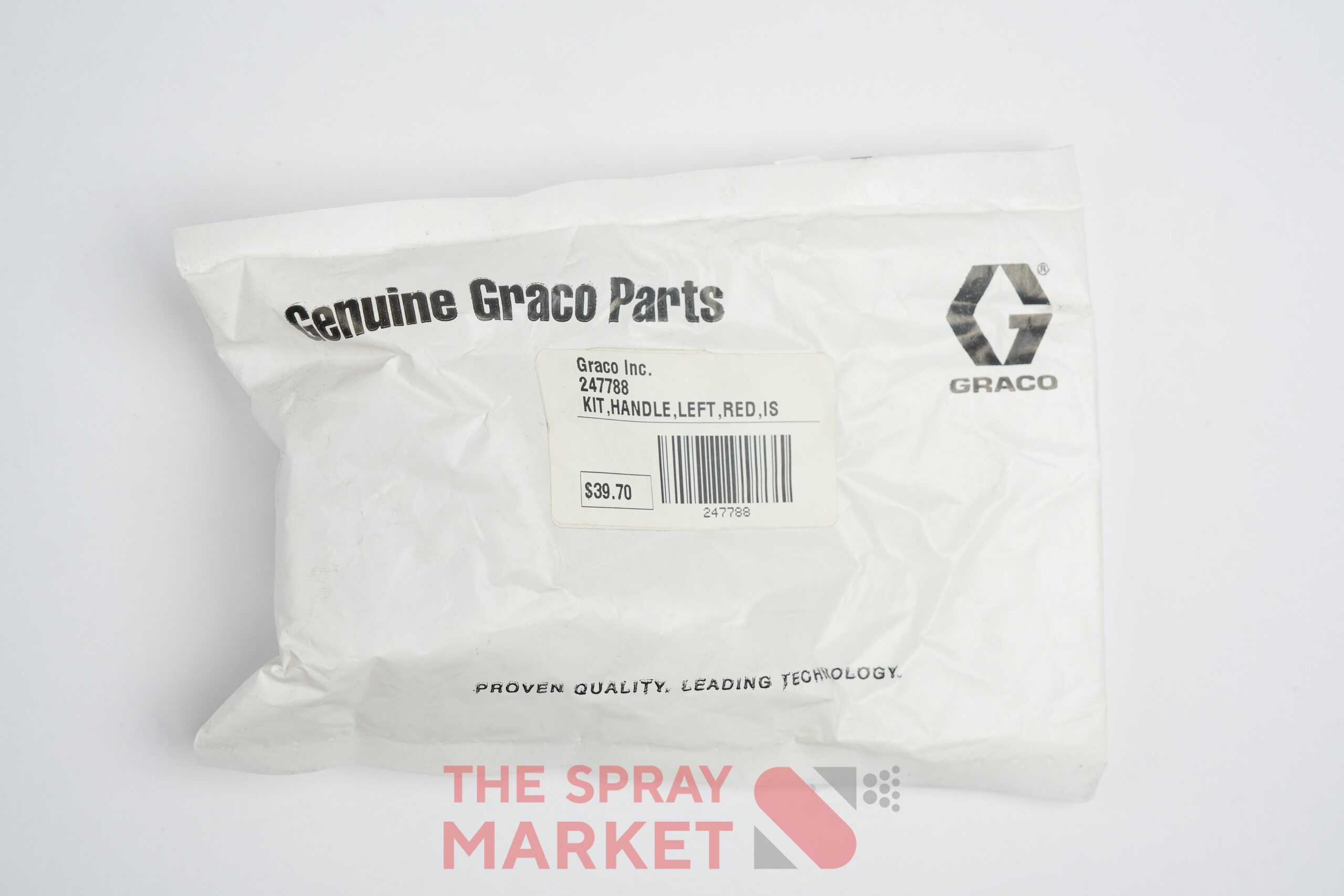 Graco Handle Left Red ISO Kit - Image 2