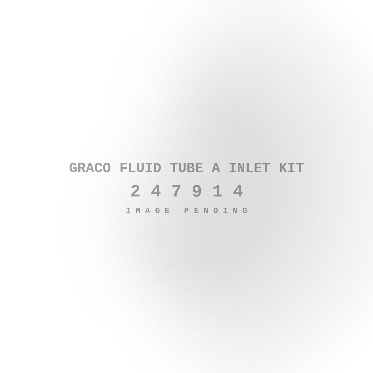 Graco Fluid Tube A Inlet Kit