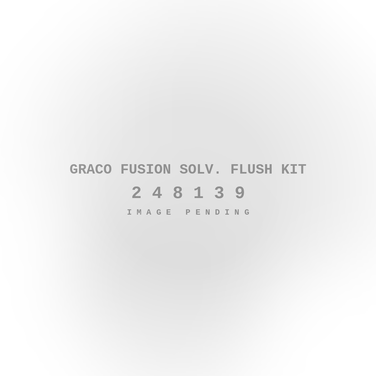 Graco Fusion Solv. Flush Kit