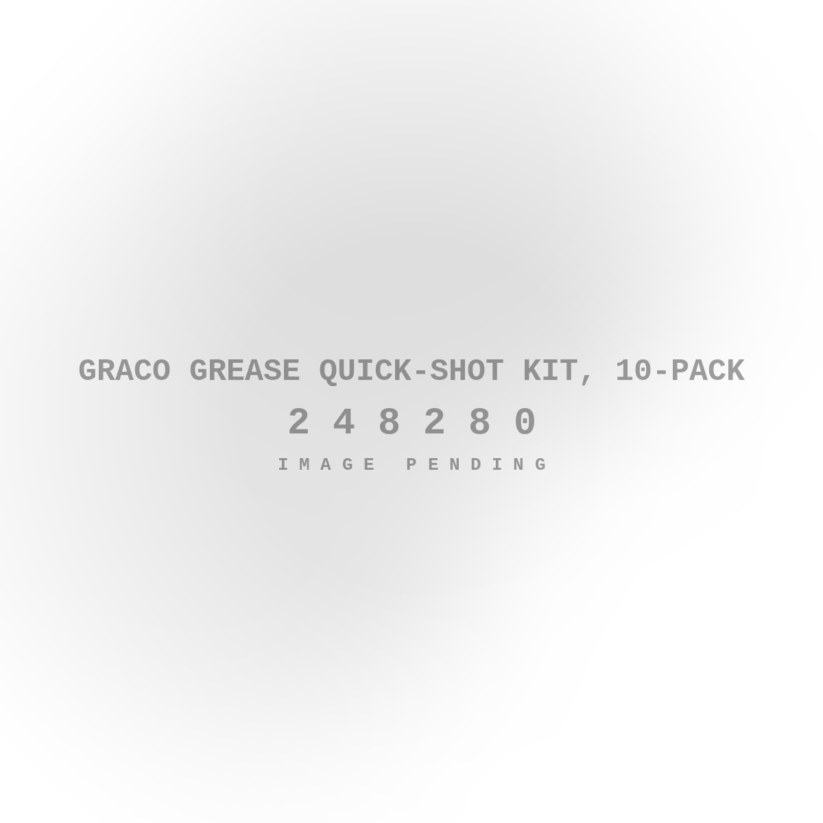 Graco Grease Quick-Shot Kit, 10-Pack