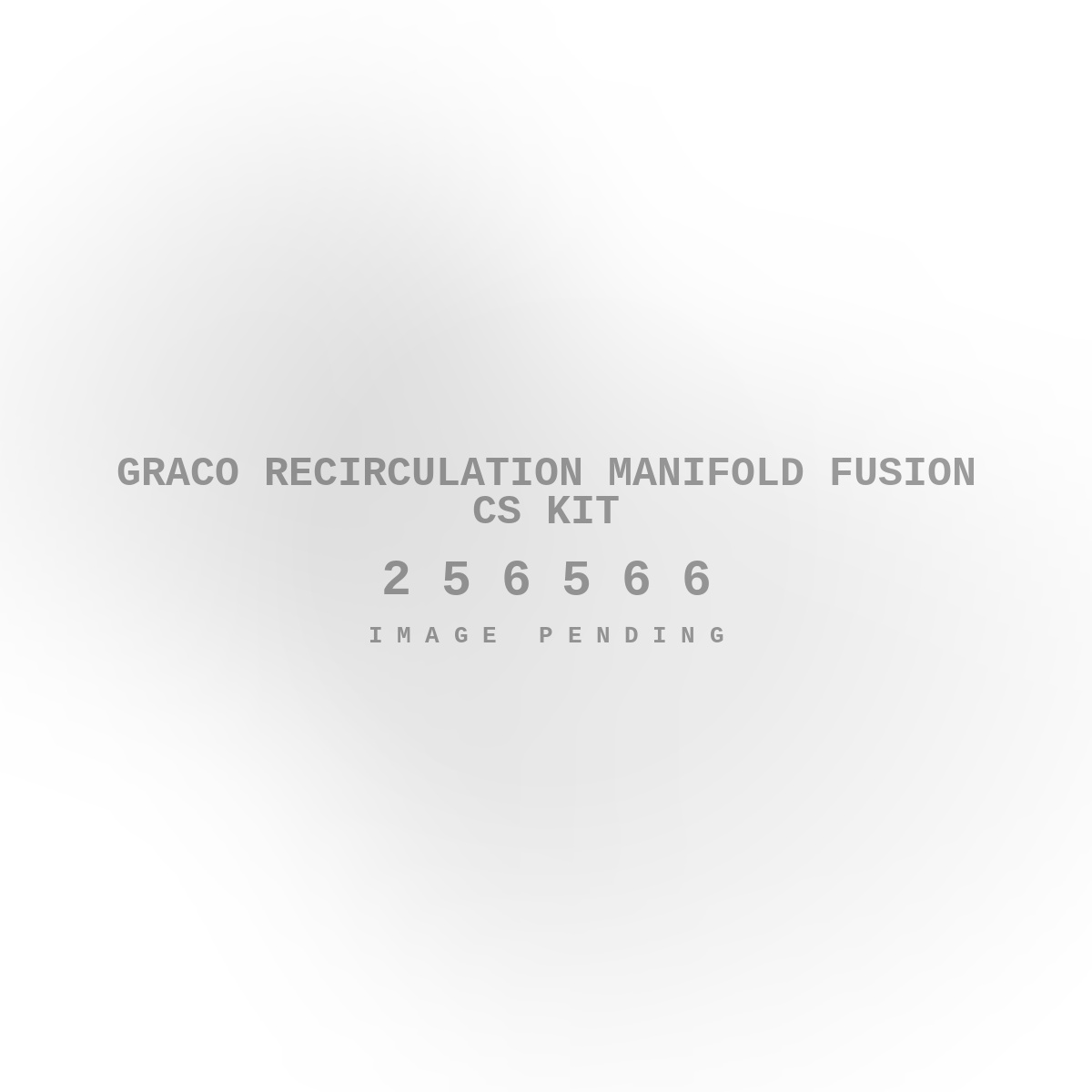 Graco Recirculation Manifold Fusion CS Kit