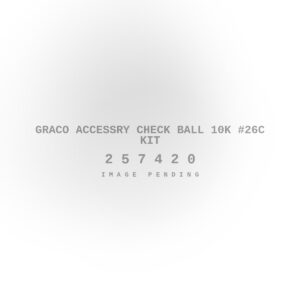 Graco Accessry Check Ball 10K #26c Kit