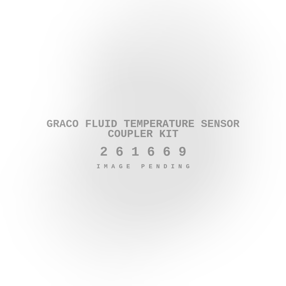 Graco Fluid Temperature Sensor Coupler Kit