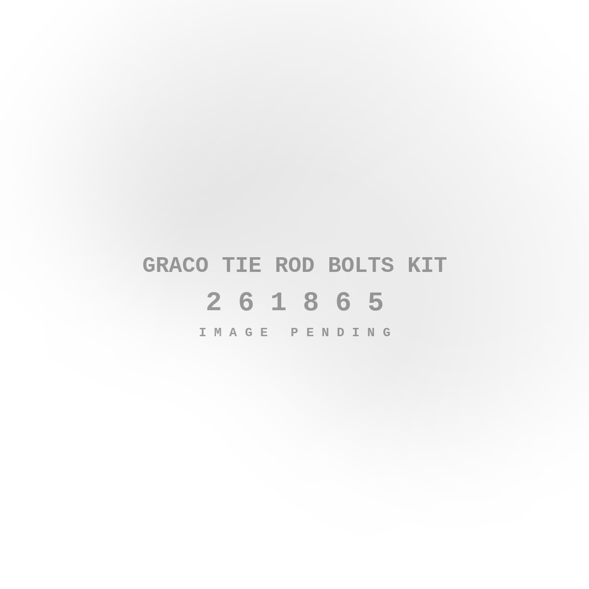 Graco Tie Rod Bolts Kit