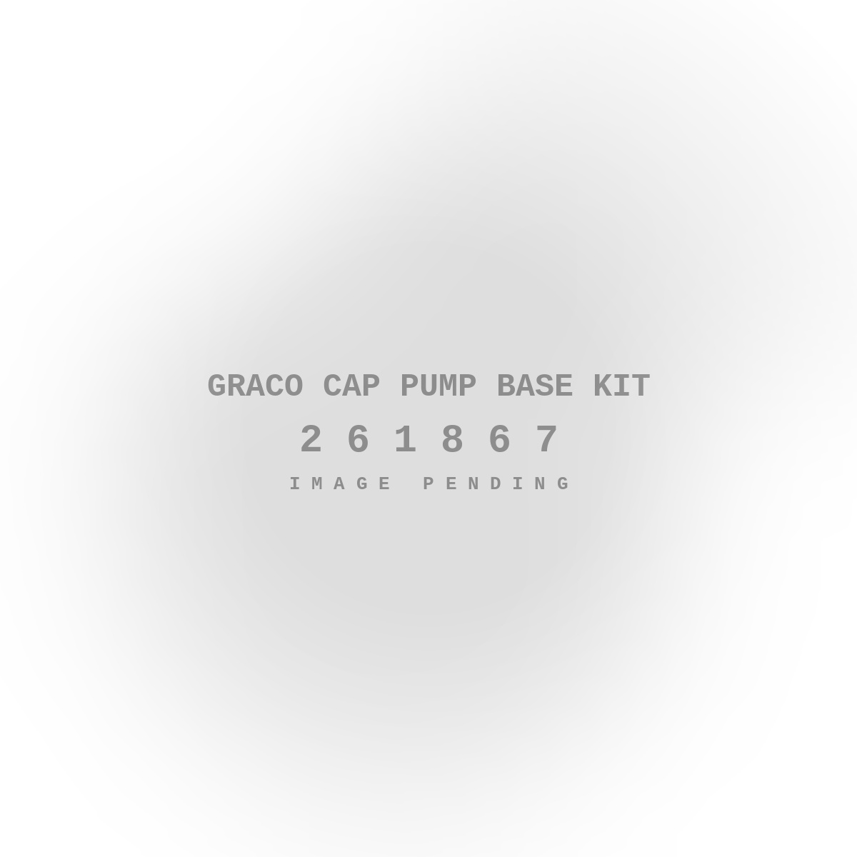 Graco Cap Pump Base Kit