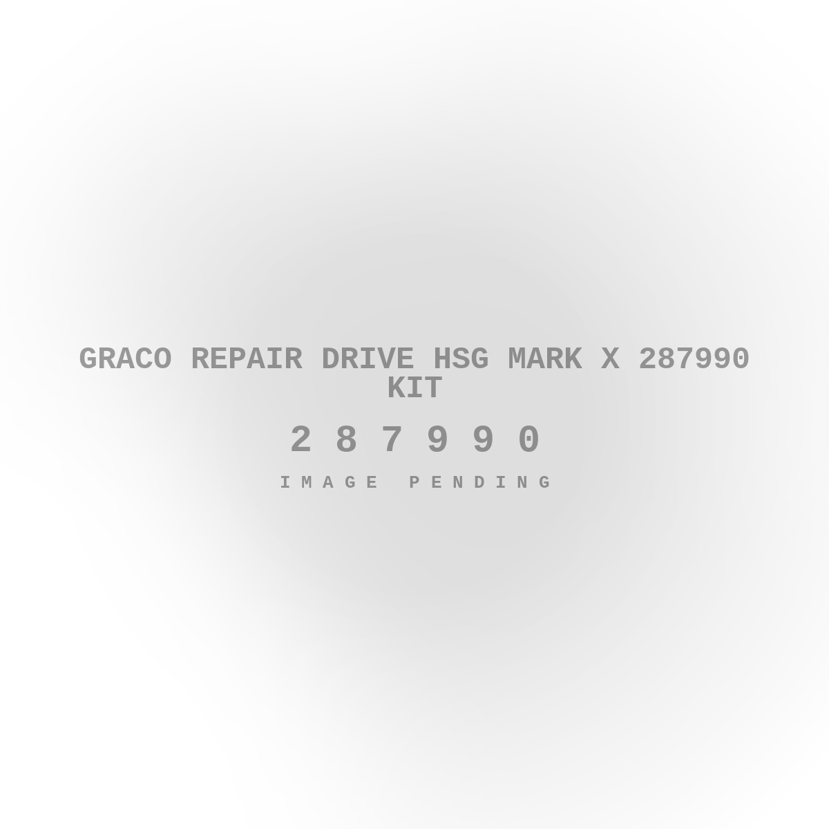 Graco Repair Drive Hsg Mark X 287990 Kit