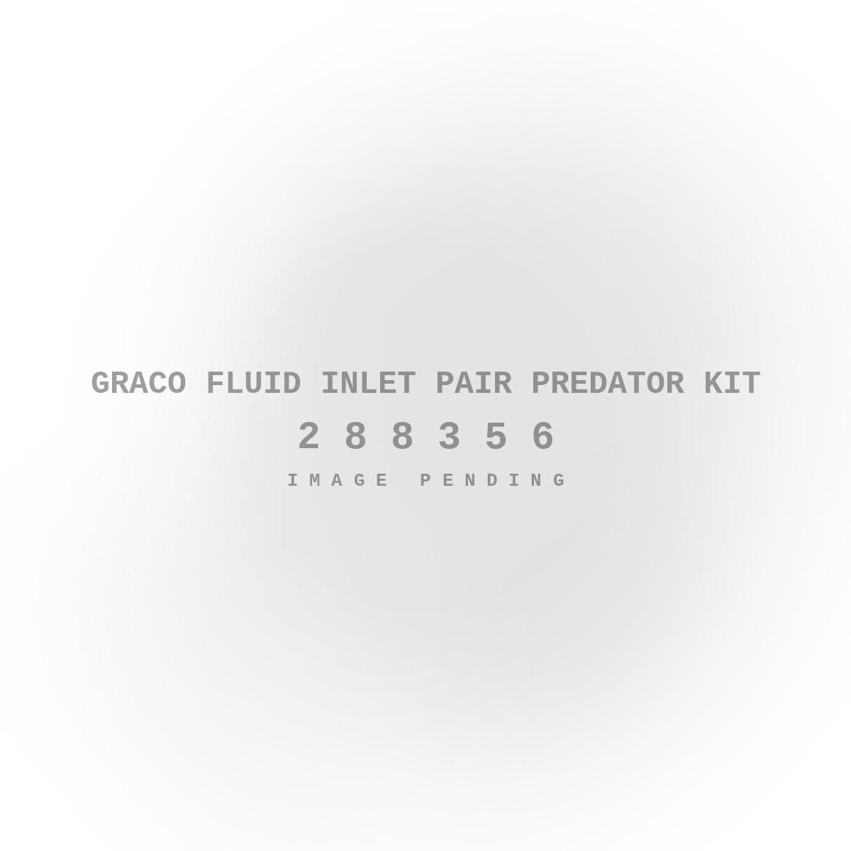 Graco Fluid Inlet Pair Predator Kit