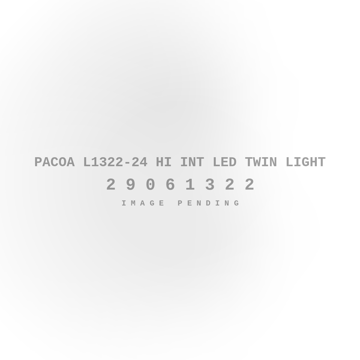 Pacoa L1322-24 HI Int LED Twin Light