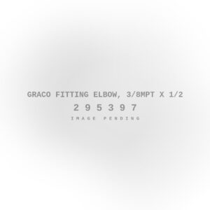 Graco Fitting Elbow, 3/8MPT X 1/2