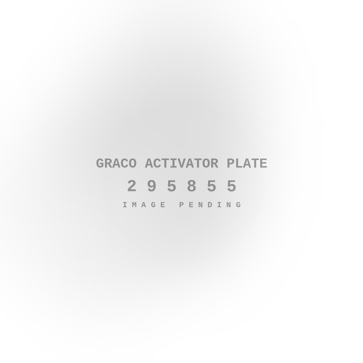 Graco Activator Plate