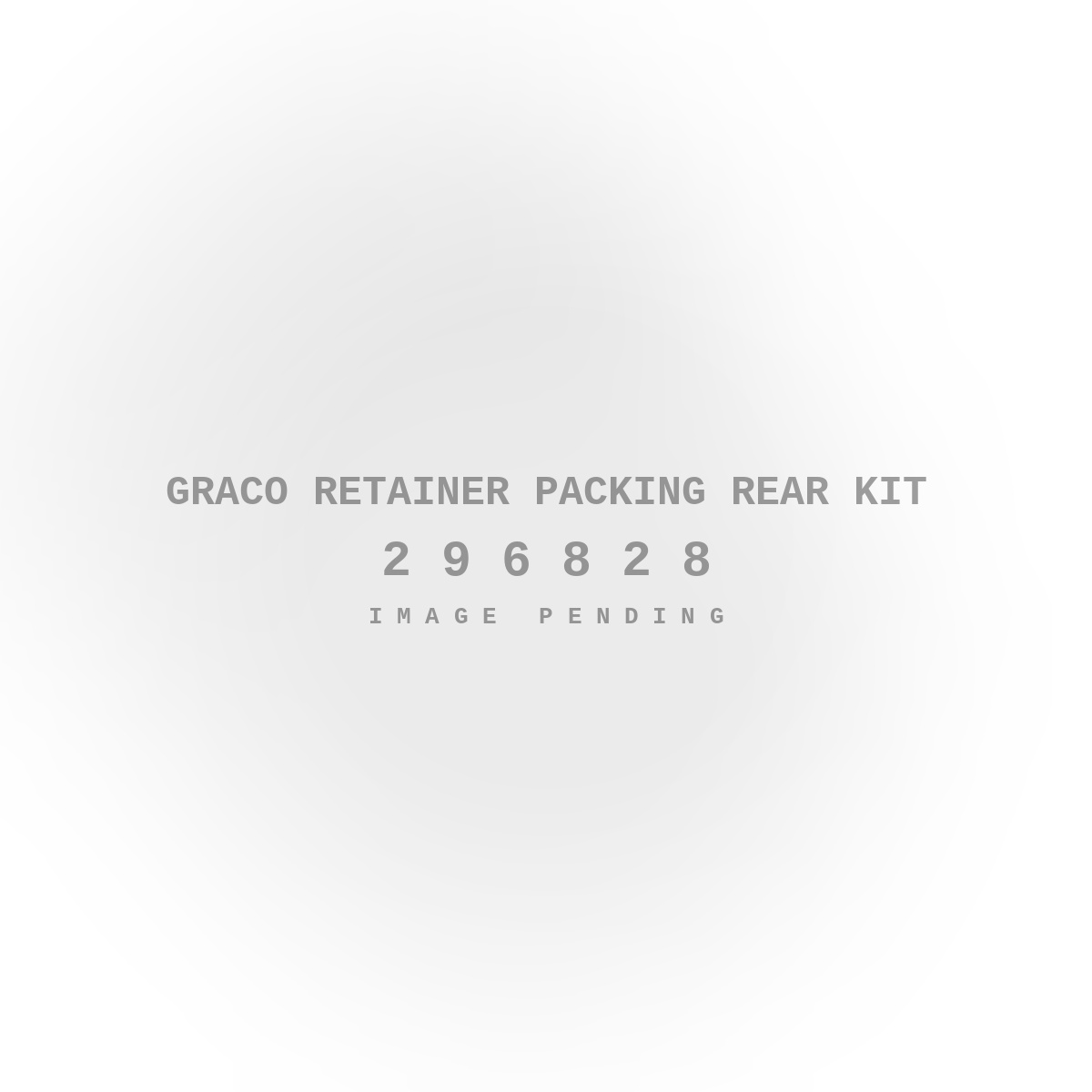 Graco Retainer Packing Rear Kit