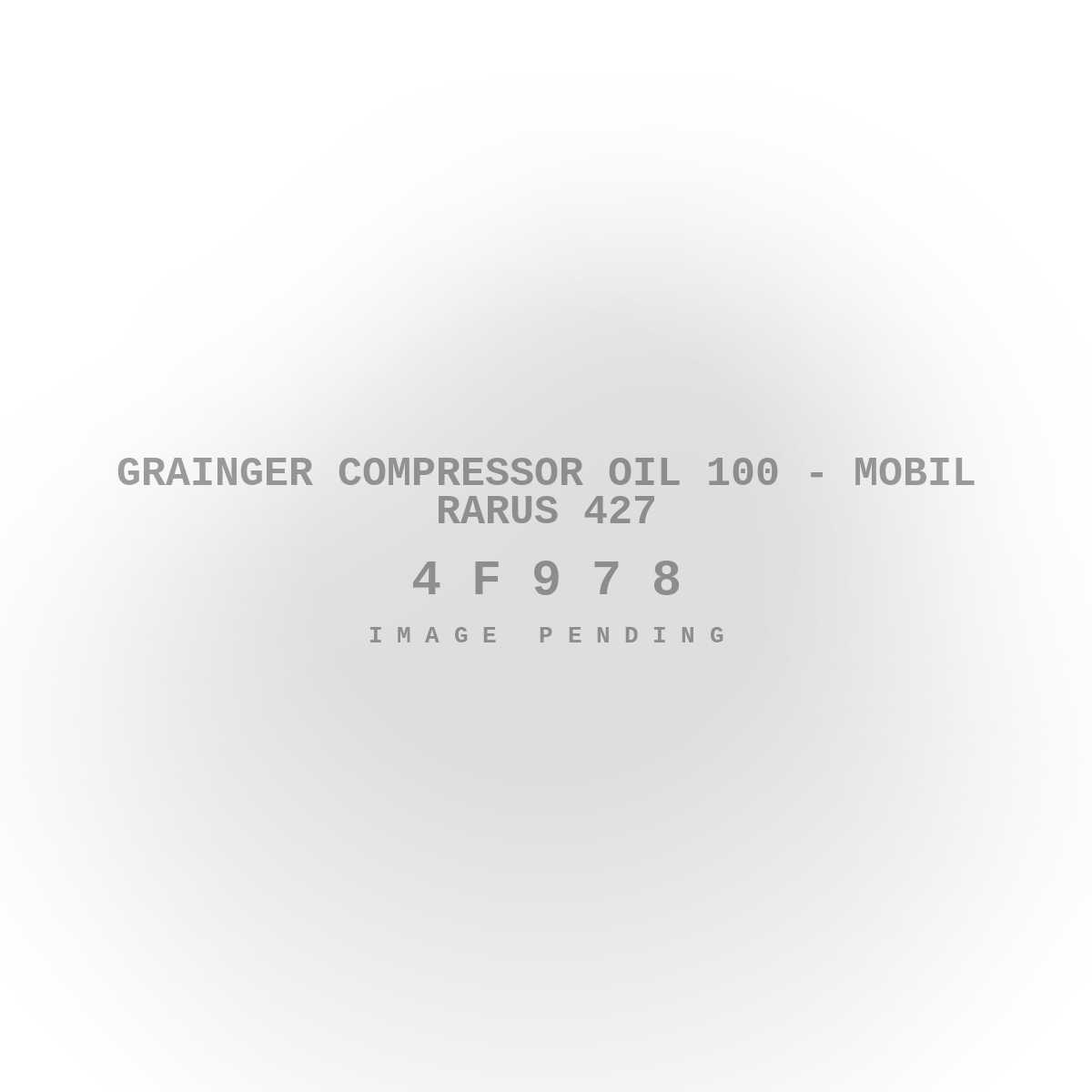 Grainger Compressor Oil 100 - Mobil Rarus 427