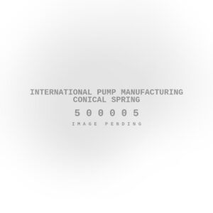 International Pump Manufacturing Conical Spring