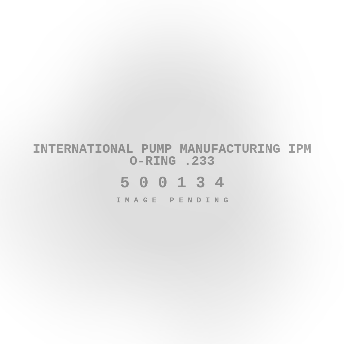International Pump Manufacturing IPM O-Ring .233