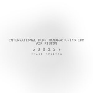 International Pump Manufacturing IPM Air Piston