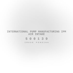International Pump Manufacturing IPM Air Intake