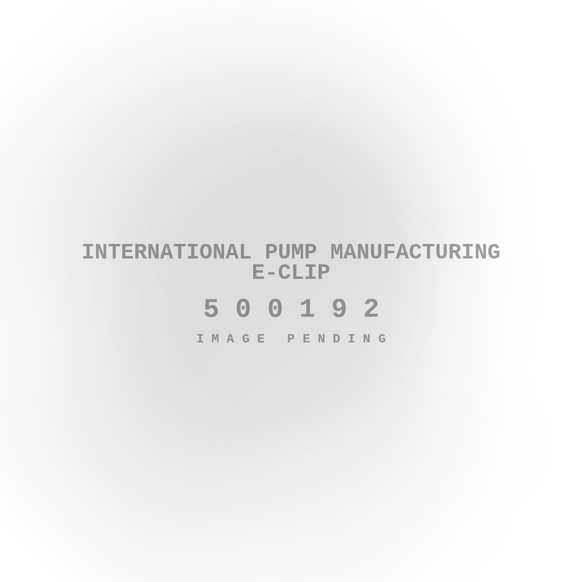 International Pump Manufacturing E-Clip