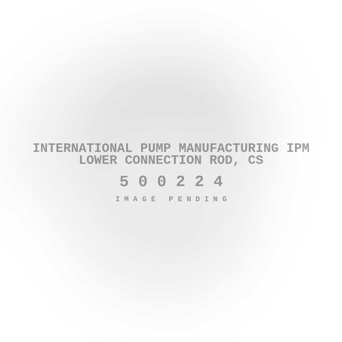 International Pump Manufacturing IPM Lower Connection Rod, CS