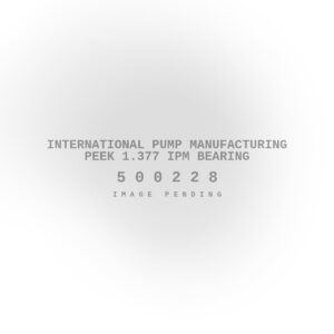 International Pump Manufacturing Peek 1.377 IPM Bearing