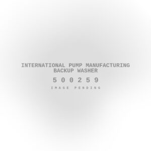 International Pump Manufacturing Backup Washer