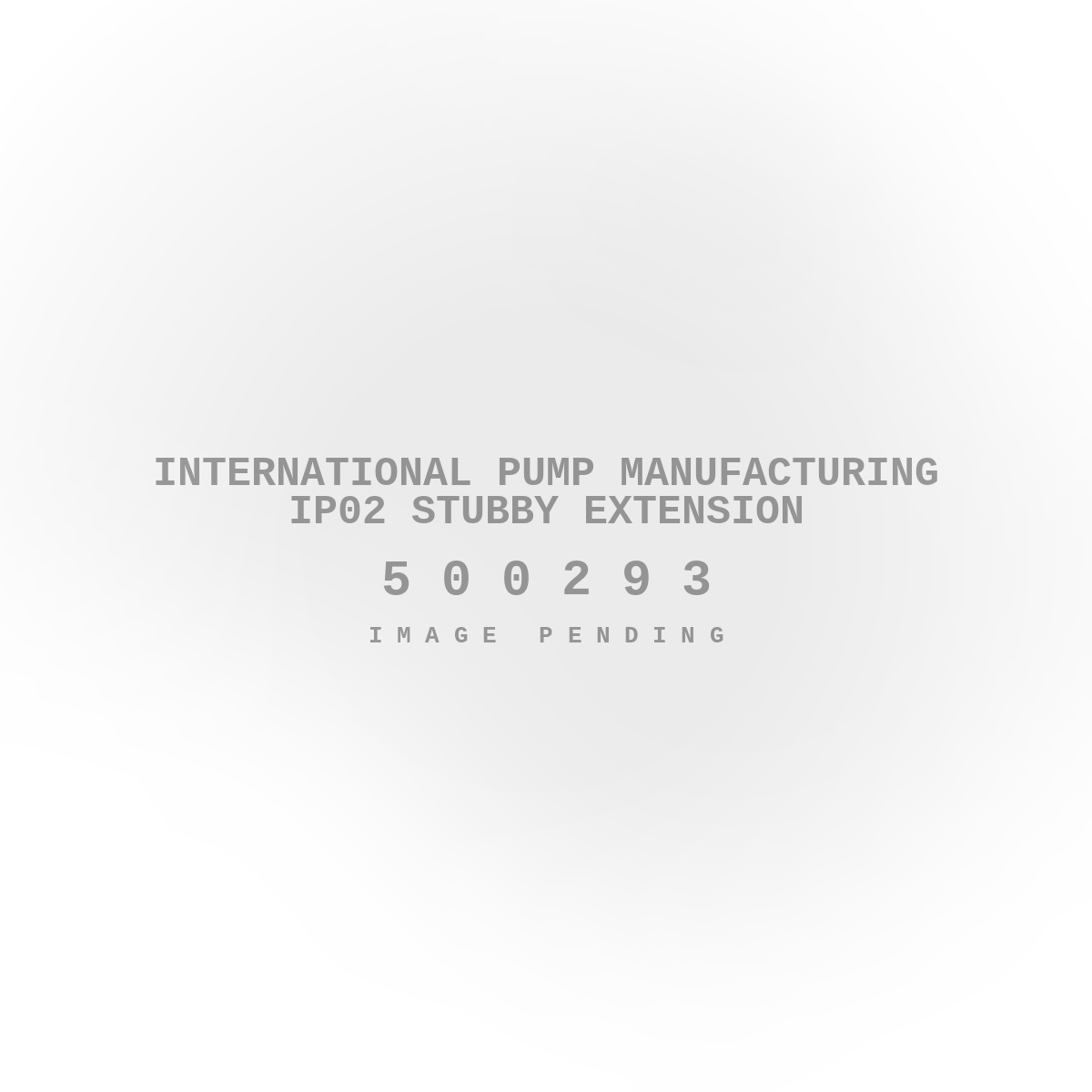International Pump Manufacturing IP02 Stubby Extension