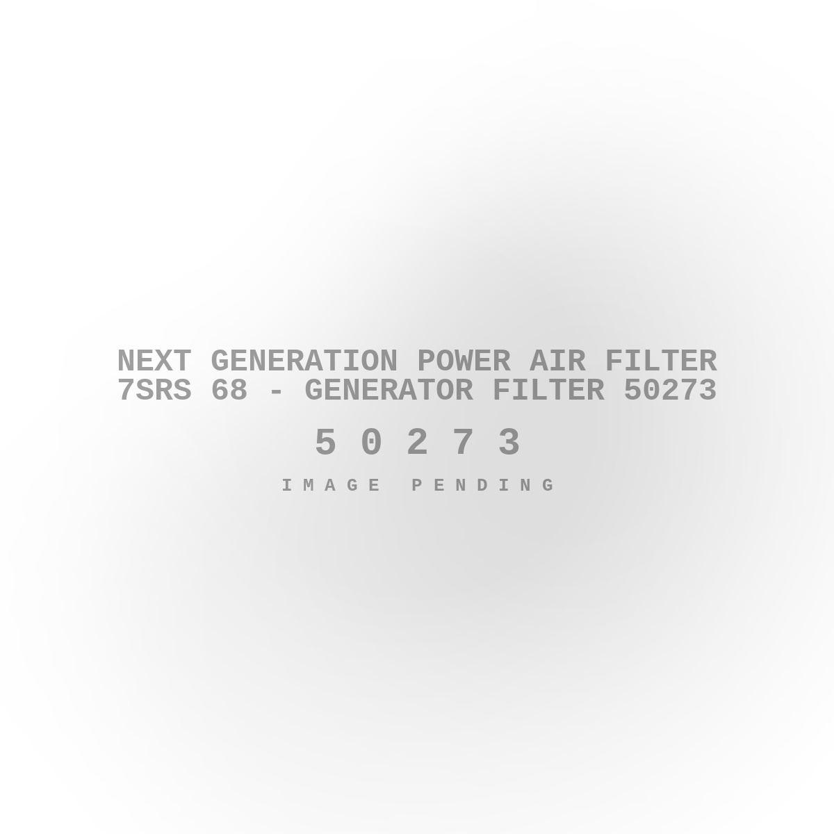 Next Generation Power Air Filter 7SRS 68 - Generator Filter 50273