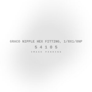 Graco Nipple Hex Fitting, 1/8X1/8NP