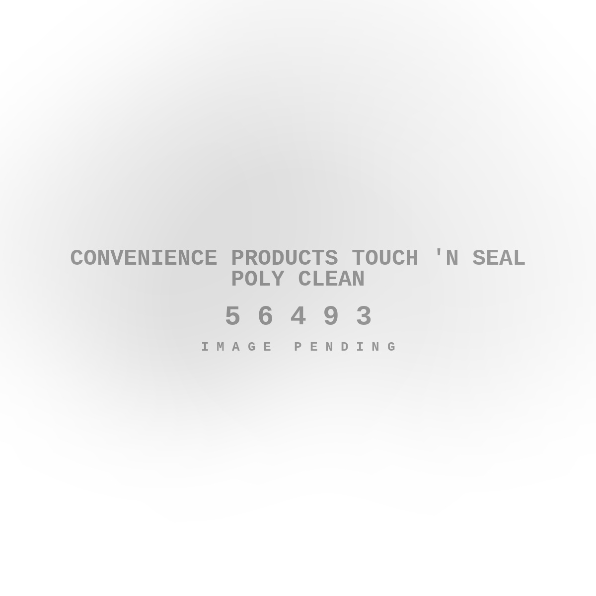 Convenience Products Touch 'n Seal Poly Clean
