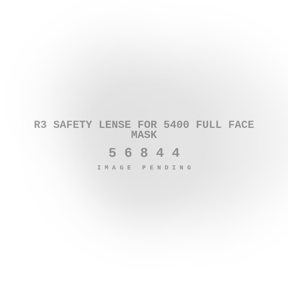 R3 Safety Lense For 5400 Full Face Mask