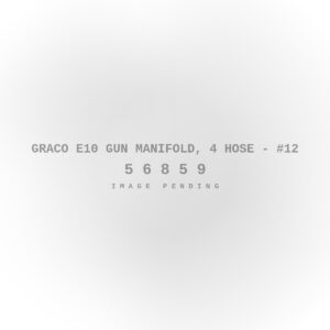 Graco E10 Gun Manifold, 4 Hose - #12