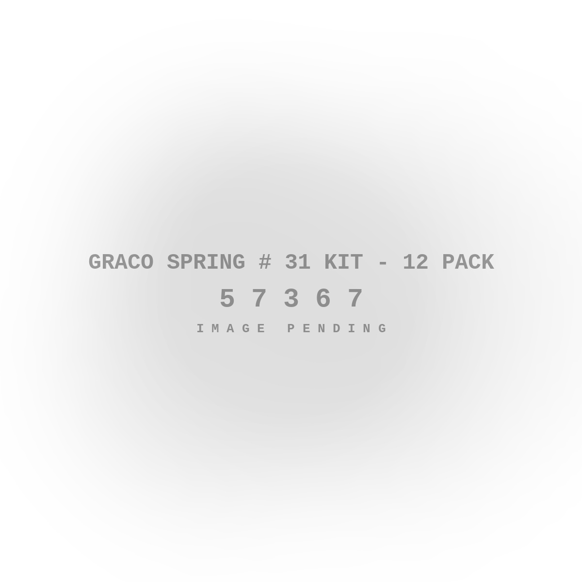 Graco Spring # 31 Kit - 12 Pack