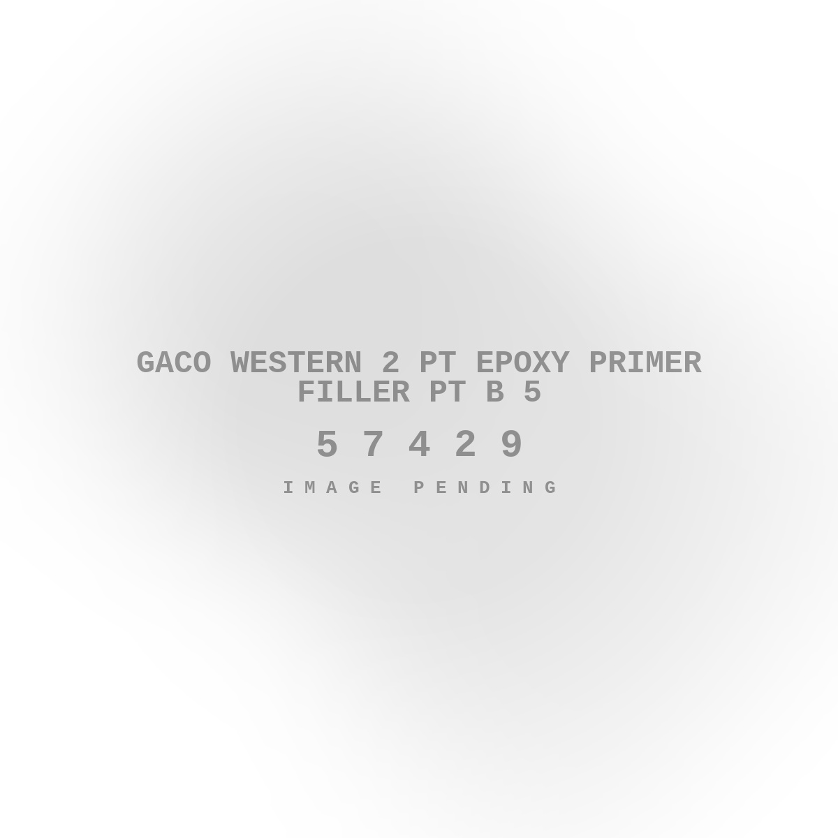 Gaco Western 2 PT Epoxy Primer Filler Pt B 5